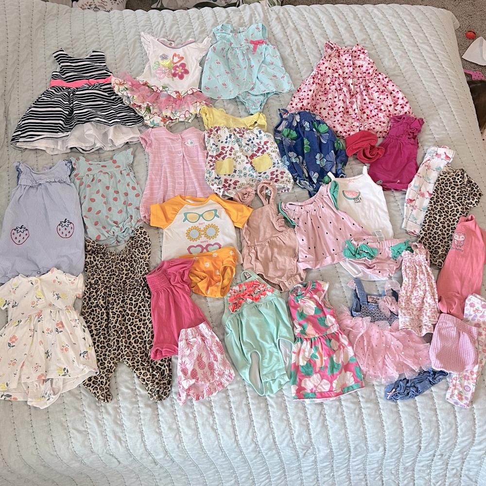 Baby Girl Clothing Bundle 3-6 Month Summer